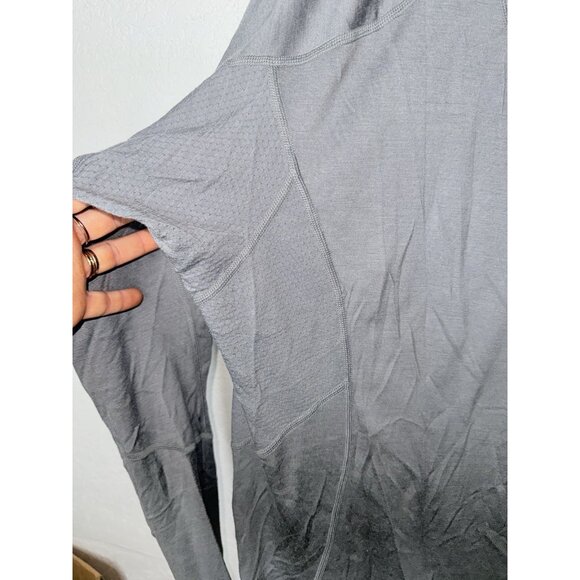 First Lite Men's Wick Long Sleeve Crew Ultralight 150 Aerowool Gray Shirt XL Z - Picture 5 of 5